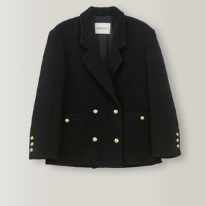 노미나떼 프렌치 부클 코트 M