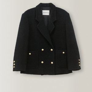 노미나떼 프렌치 부클 코트 M