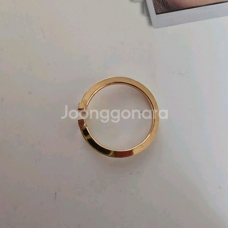 18k핑크골드 반지--0