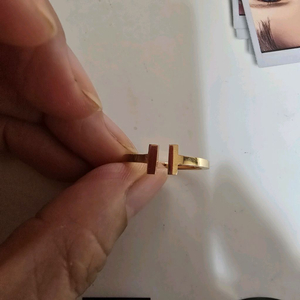 18k핑크골드 반지