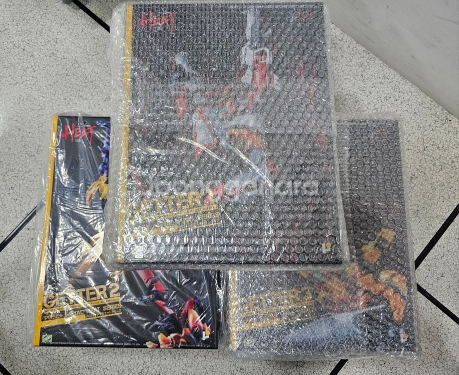 [미개봉·미사용] 진겟타 세계 최후의 날 겟타 2, 3--1