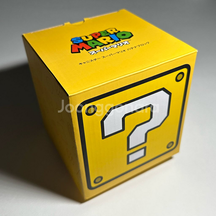 슈퍼 마리오 물음표 블록 피규어 장식 닌텐도 스위치--1