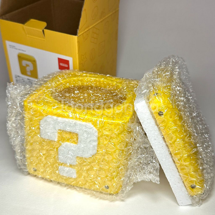 슈퍼 마리오 물음표 블록 피규어 장식 닌텐도 스위치--3