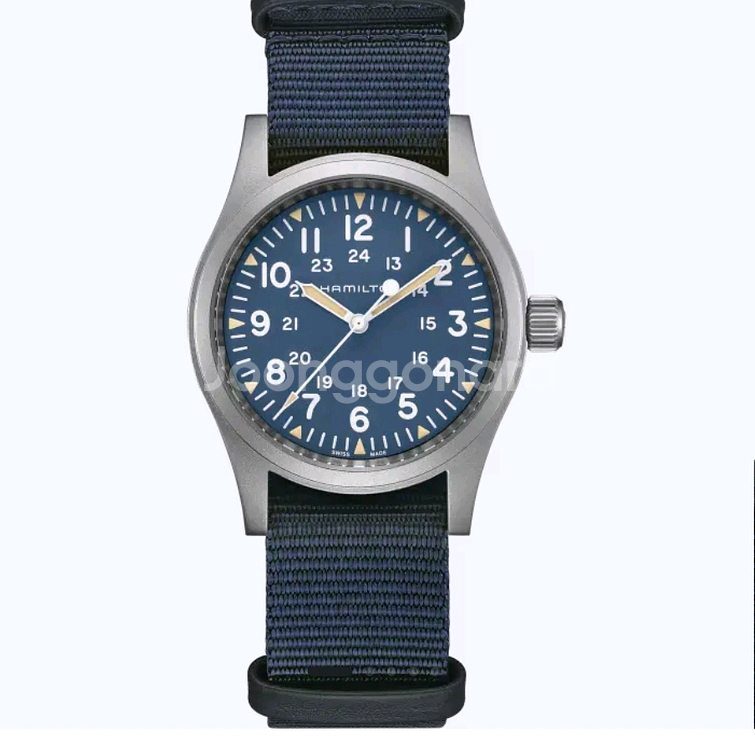 해밀턴 메케니컬 카키필드 38 청판 메카니컬 38--0