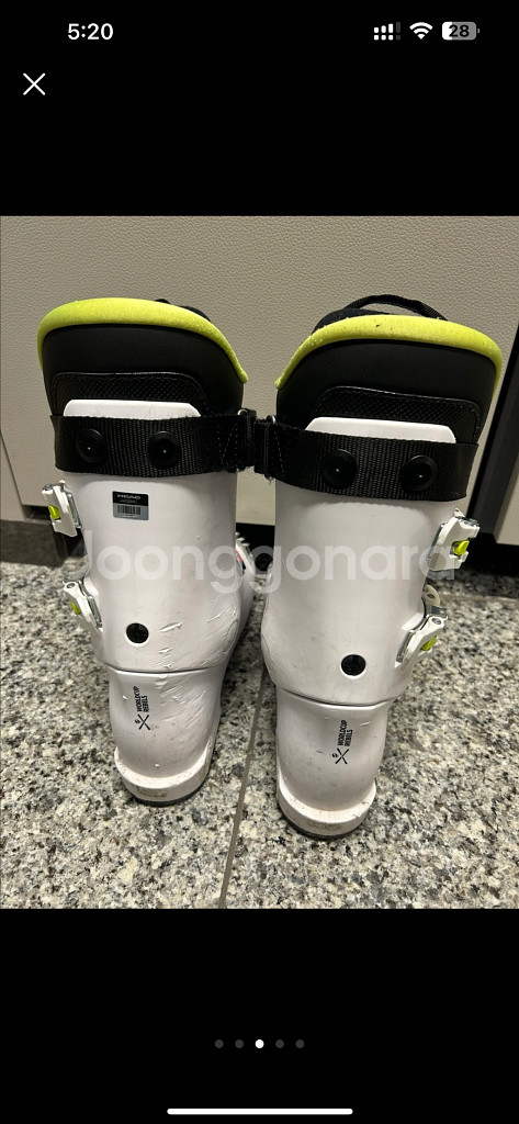 HEAD 헤드 스키부츠 250-255사이즈--2