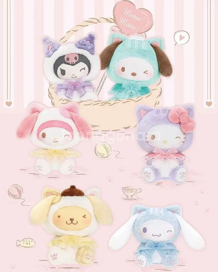 탑토이 산리오 고양이 시리즈 키티(정품/새상품)산부부--2