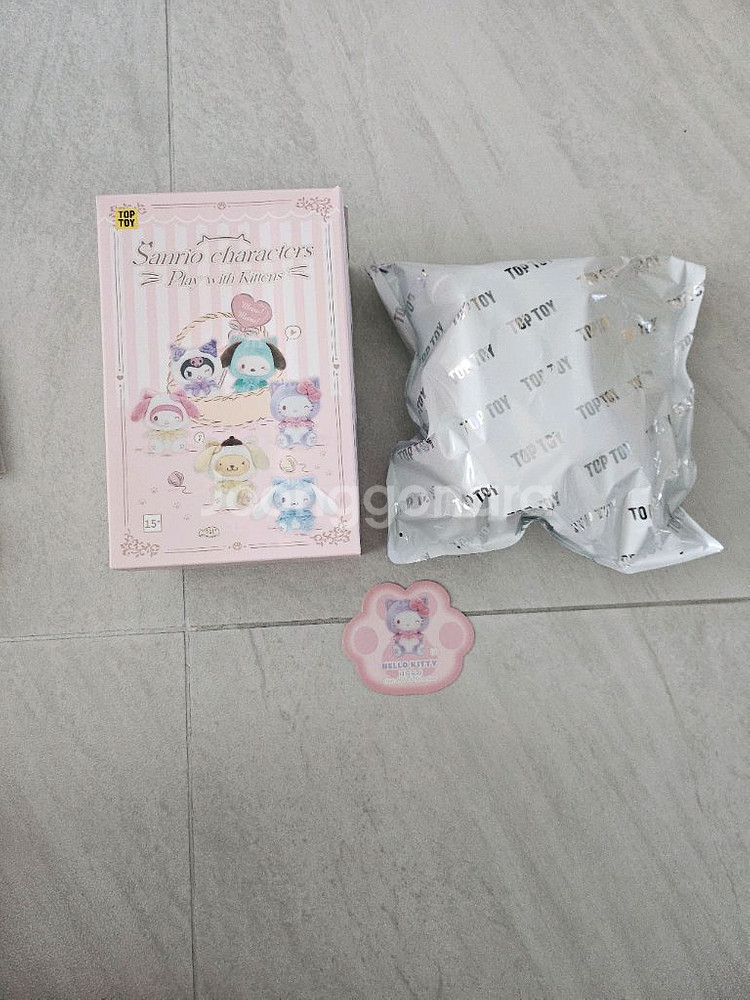 탑토이 산리오 고양이 시리즈 키티(정품/새상품)산부부--5