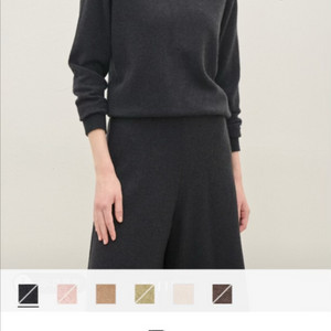 더캐시미어 니트세트