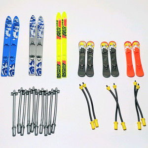 플레이모빌 소품 : 어른용 스키용품 일괄