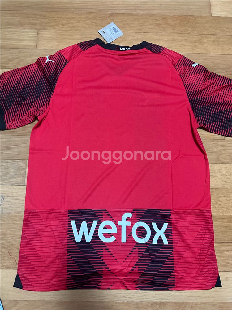 특가 23/24 AC밀란 홈 유니폼--2