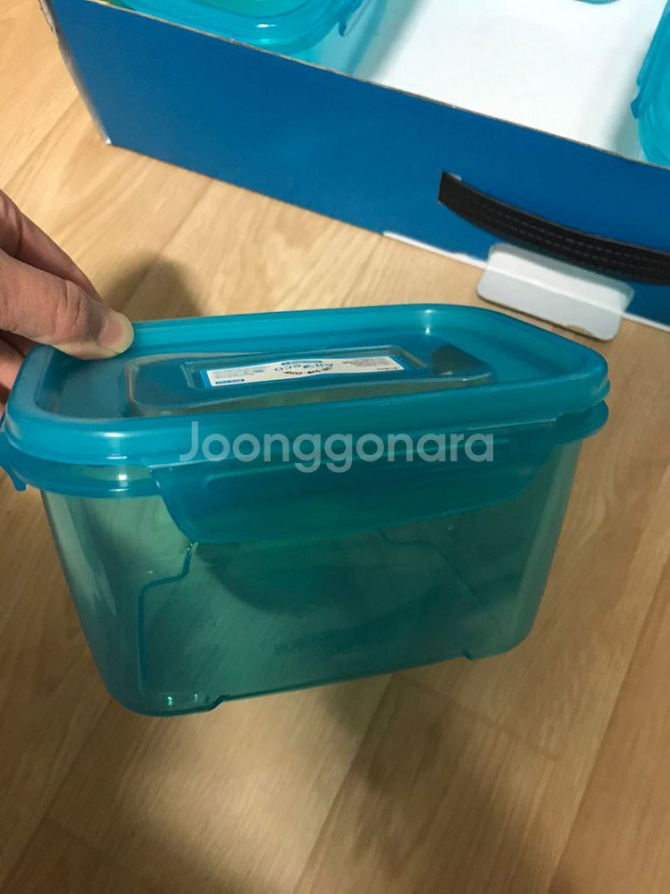 오래코 항균 밀폐용기 2호 8개 미개봉새상품--2