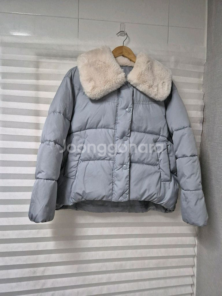 미쏘 블루 패딩--0