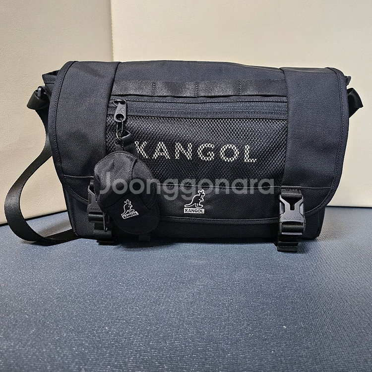 캉골 크로스백 Icon III 메신저백 블랙--0