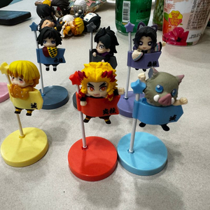 귀멸의칼날 깃발 가챠 세트