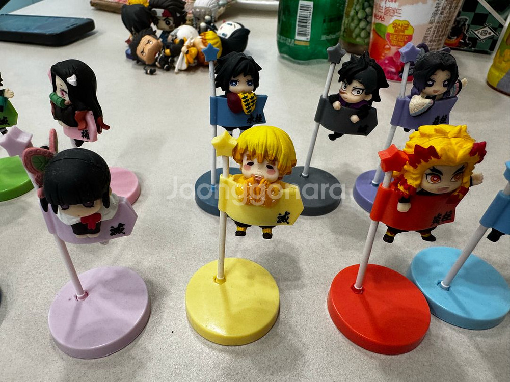 귀멸의칼날 깃발 가챠 세트--1