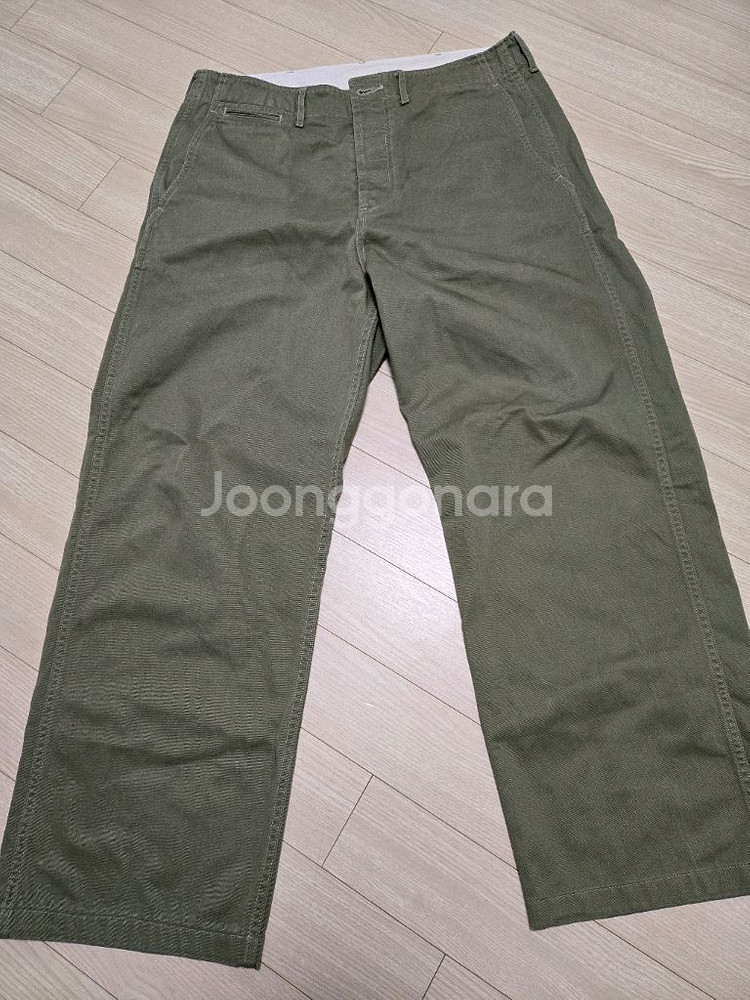 풀카운트 1201 us army 치노 올리브--0