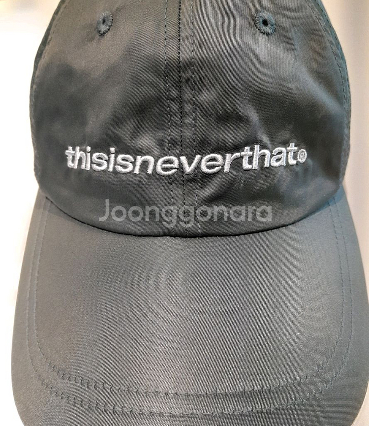 디스이즈네버댓 나일론 볼캡 (카키)--2