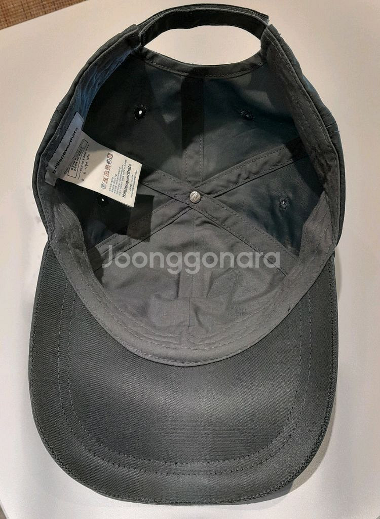 디스이즈네버댓 나일론 볼캡 (카키)--3