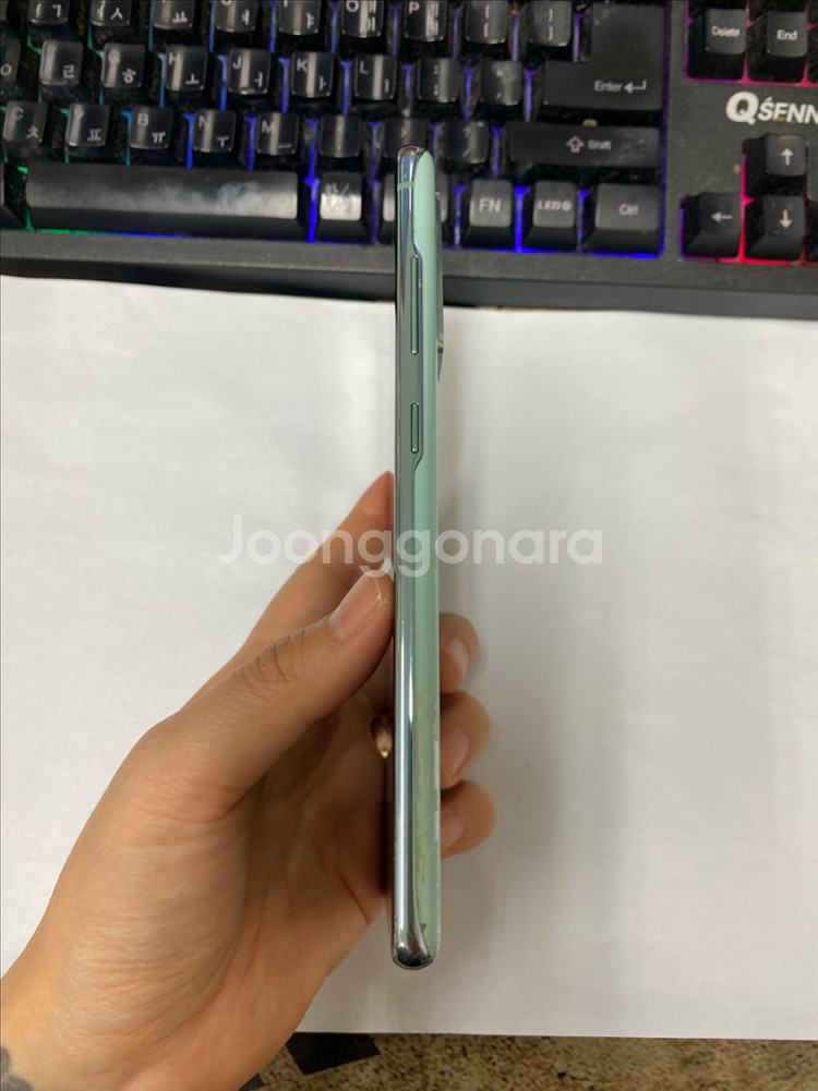 KT 갤럭시S20FE 민트 액정SS급 128G 무잔상--6