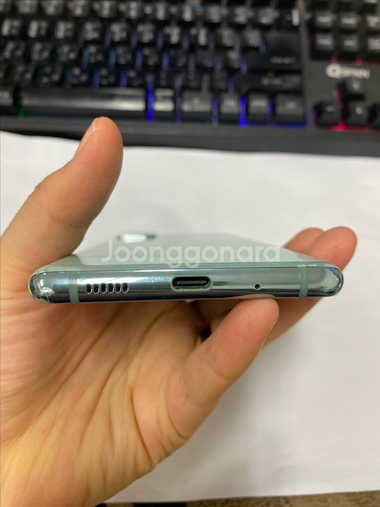 KT 갤럭시S20FE 민트 액정SS급 128G 무잔상--7