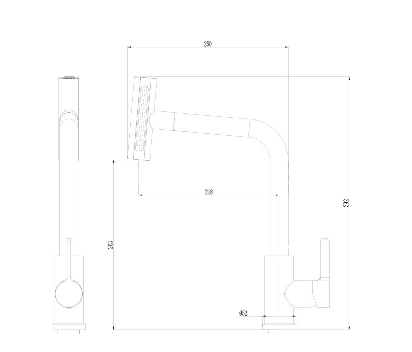 BELL SCHATZ 싱크대 수전 싱크대폭포수전 SUS--7