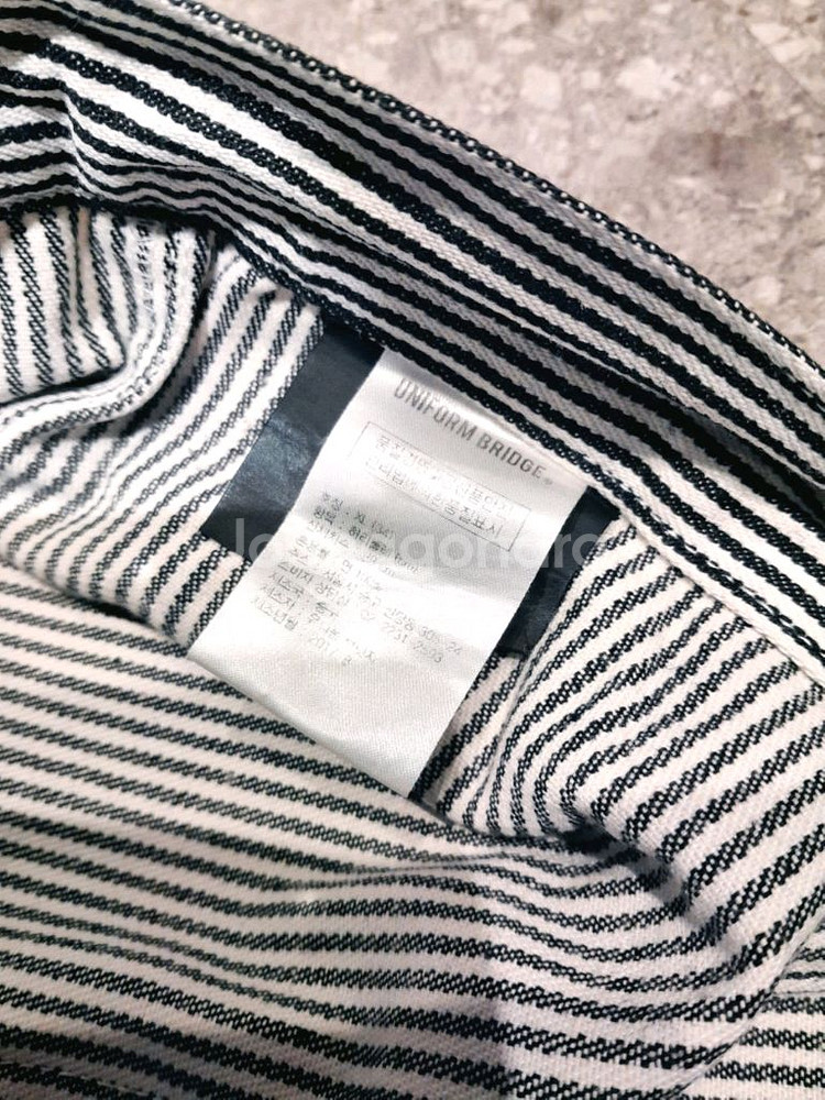 유니폼브릿지 핀스트라이프 팬츠 (XL)--8