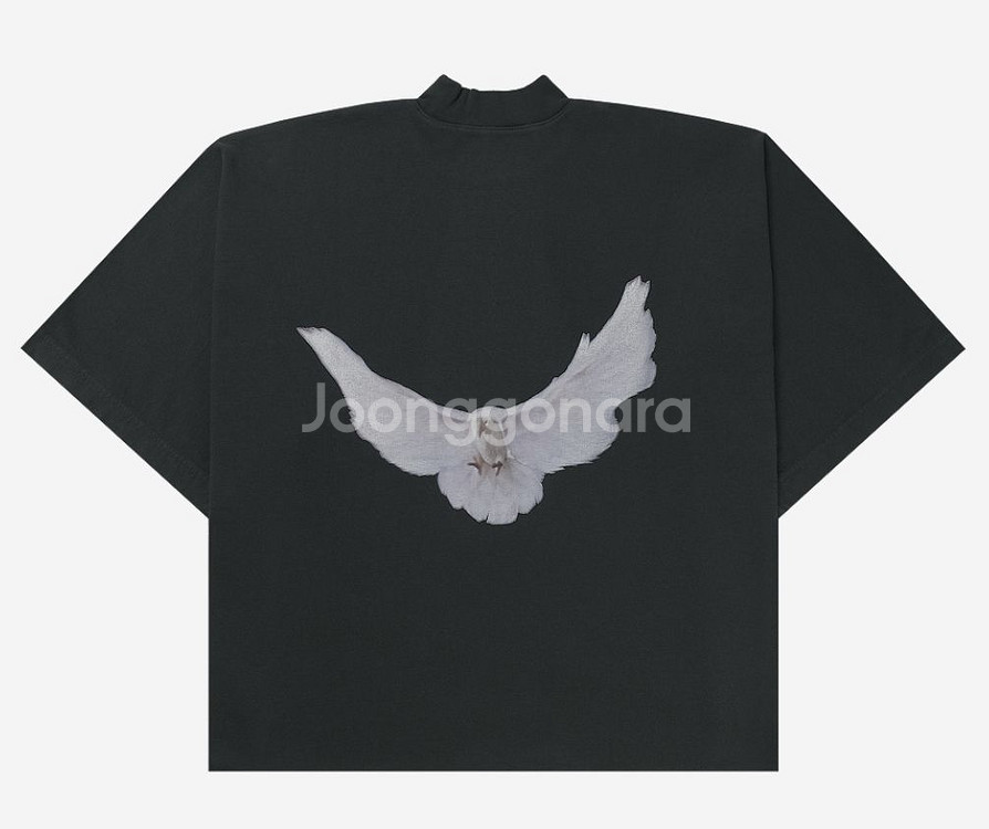 [L] 이지갭 발렌시아가 도브 노심 티셔츠--0