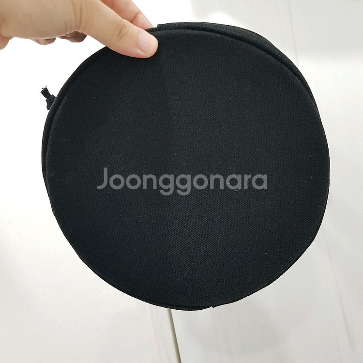 캉골 블랙 캔버스 버킷백 복조리백--5