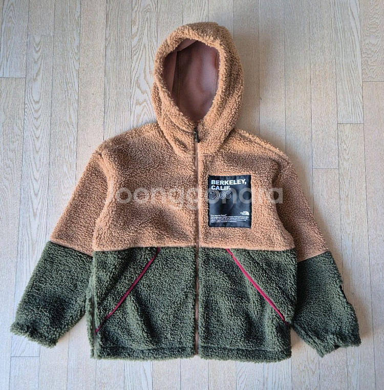 노스페이스 화이트라벨 리만 플리스 후디집업 양털 90--0