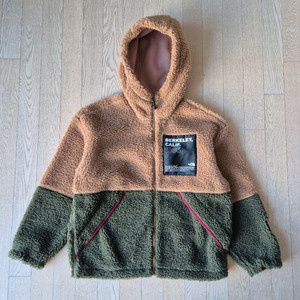 노스페이스 화이트라벨 리만 플리스 후디집업 양털 90