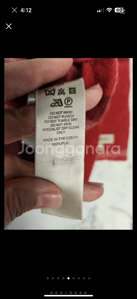 정품. burberry 100%산양털 캐시미어목도리--4