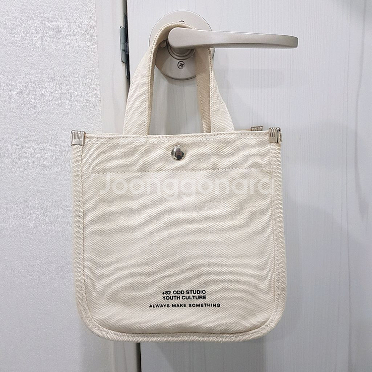 오드스튜디오 쥬네스 캔버스 토트백 크로스백--2