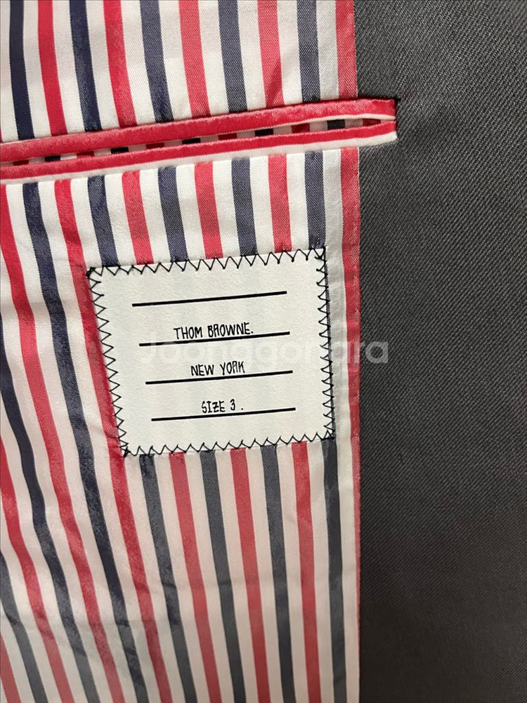 3사이즈 남성용 톰브라운 자켓 정품--5