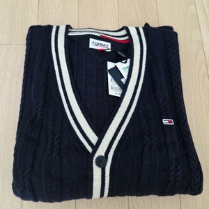 타미힐피거 네이비 가디건 XL사이즈