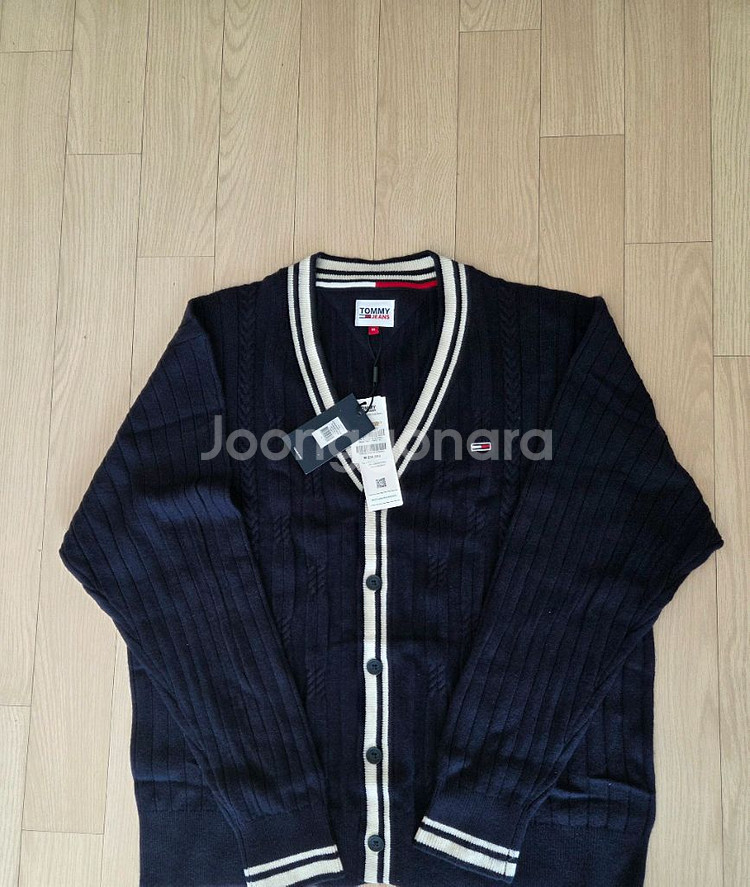 타미힐피거 네이비 가디건 XL사이즈--1