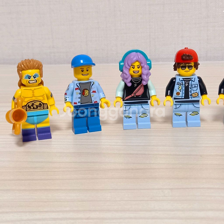 레고 미니피규어 오토바이 일괄--1