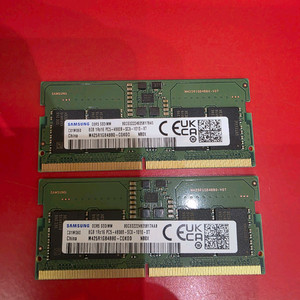 노트북 삼성 램 DDR5 4800 8GB X2