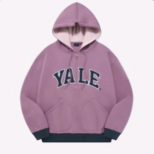 예일 YALE 라벤더 후드티