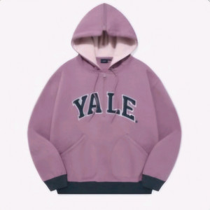 예일 YALE 라벤더 후드티