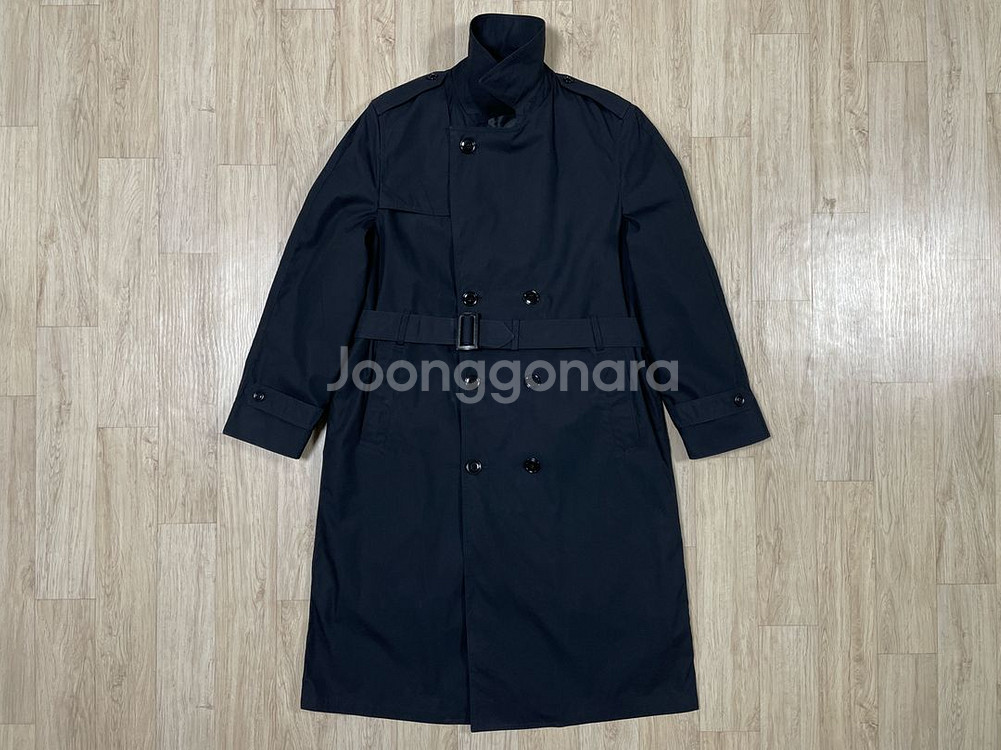 105) 미군 블랙 트렌치코트(내피포함)RRL&폴로--0