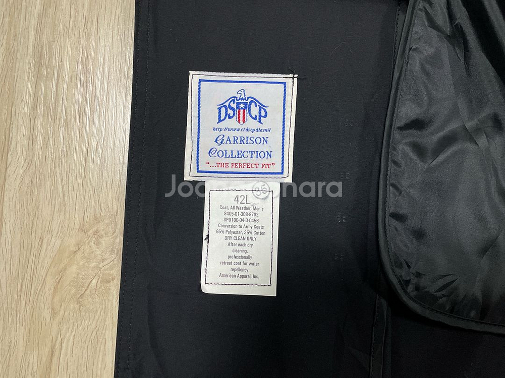 105) 미군 블랙 트렌치코트(내피포함)RRL&폴로--3