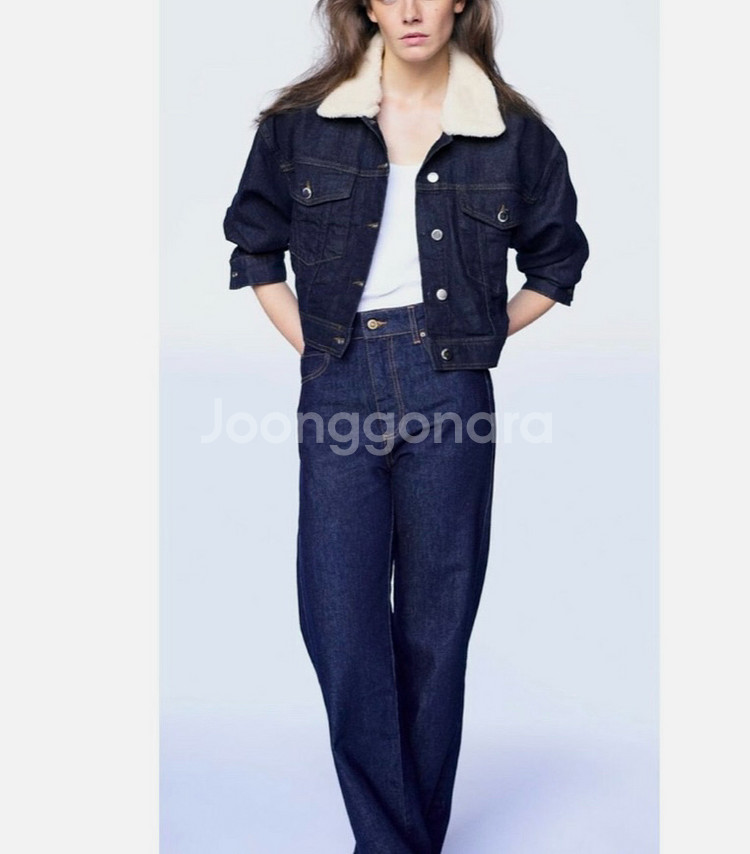 자라 데님자켓--0