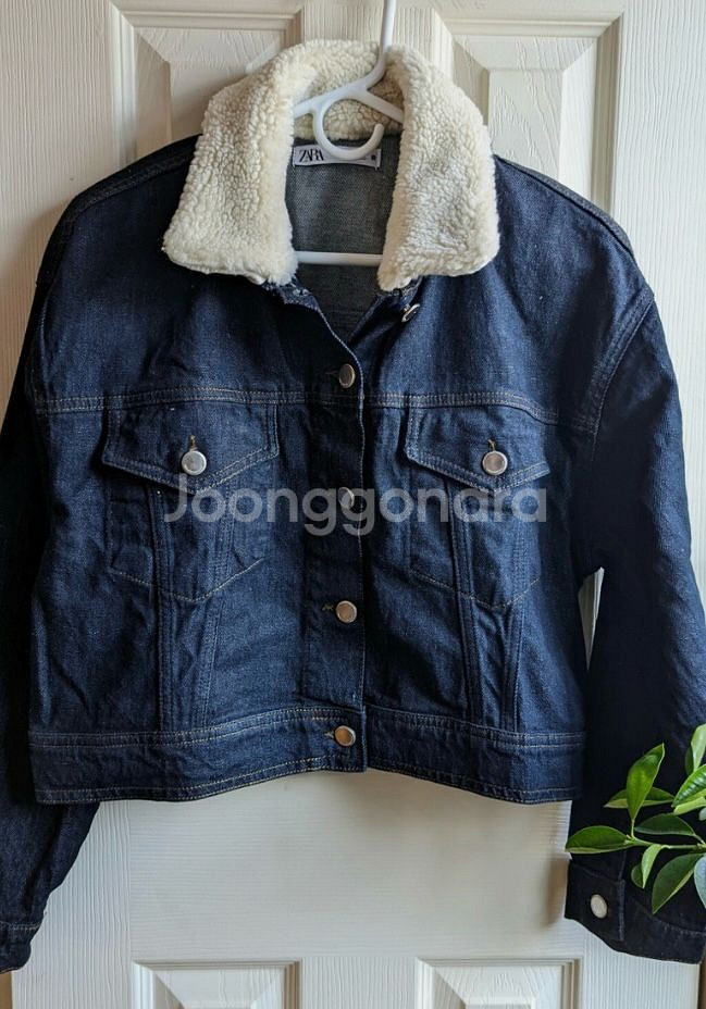 자라 데님자켓--1