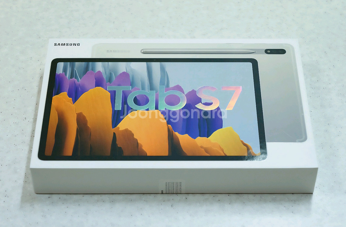 갤럭시 탭 S7 256GB WiFi 실버색상--1