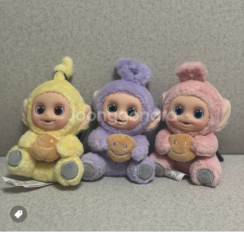 반택무배)텔레토비 보라돌이모찌토스트 키링 미개봉새거--1