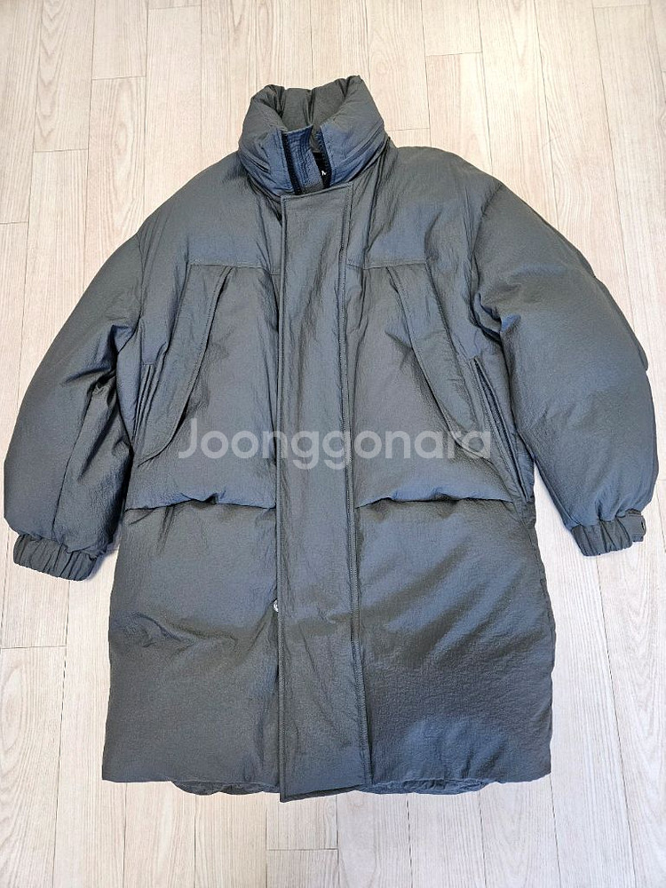 타임옴므 히든후드 구스다운 점퍼 팝니다--0