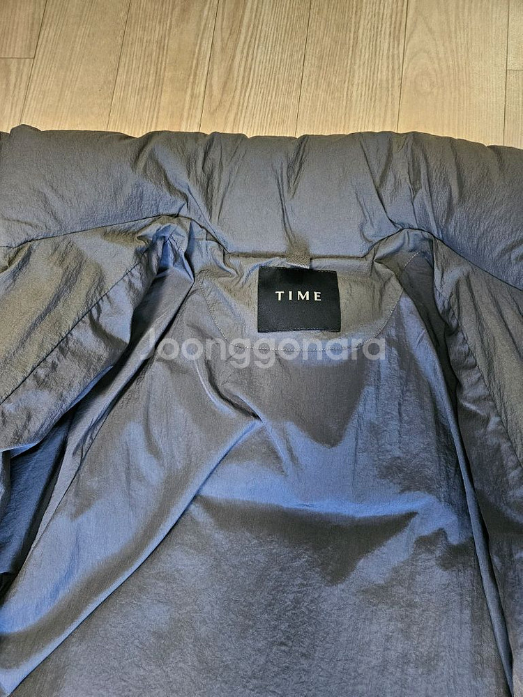 타임옴므 히든후드 구스다운 점퍼 팝니다--3