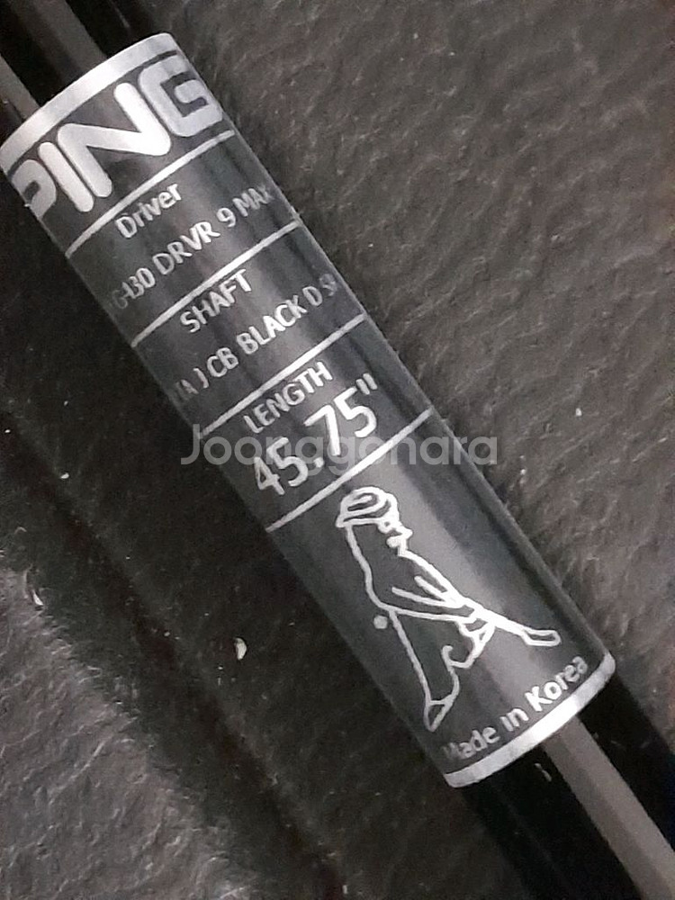 새상품/핑(G430MAX) 드라이버 샤프트(SR)--2