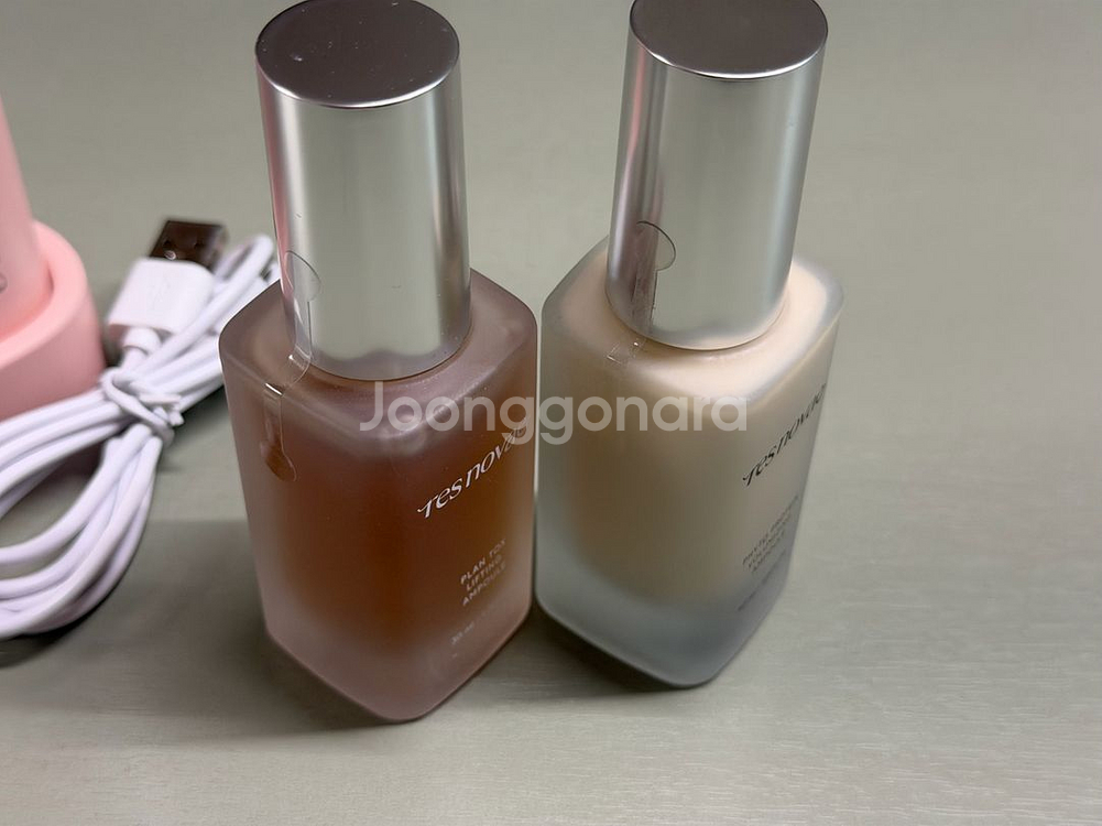 레스노베 뷰티 디바이스 기기 + 미개봉 앰플2개--4