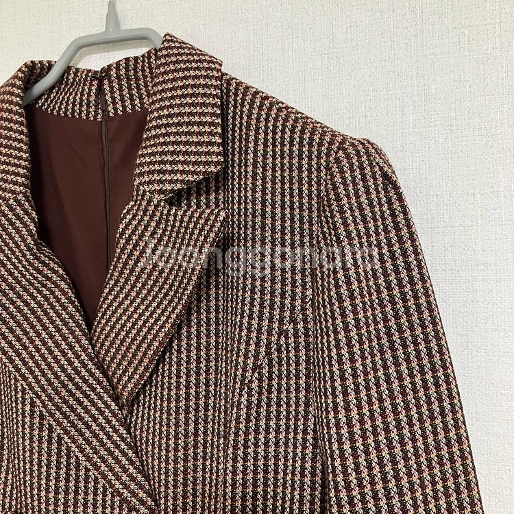 지고트 트위드 원피스 44-55--1